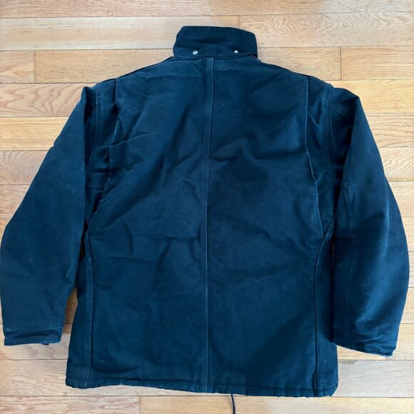 Vintage Carhartt C03 Jacket Black Work Chore Mens Size 42 Regular / L Y2K - Picture 3 of 12